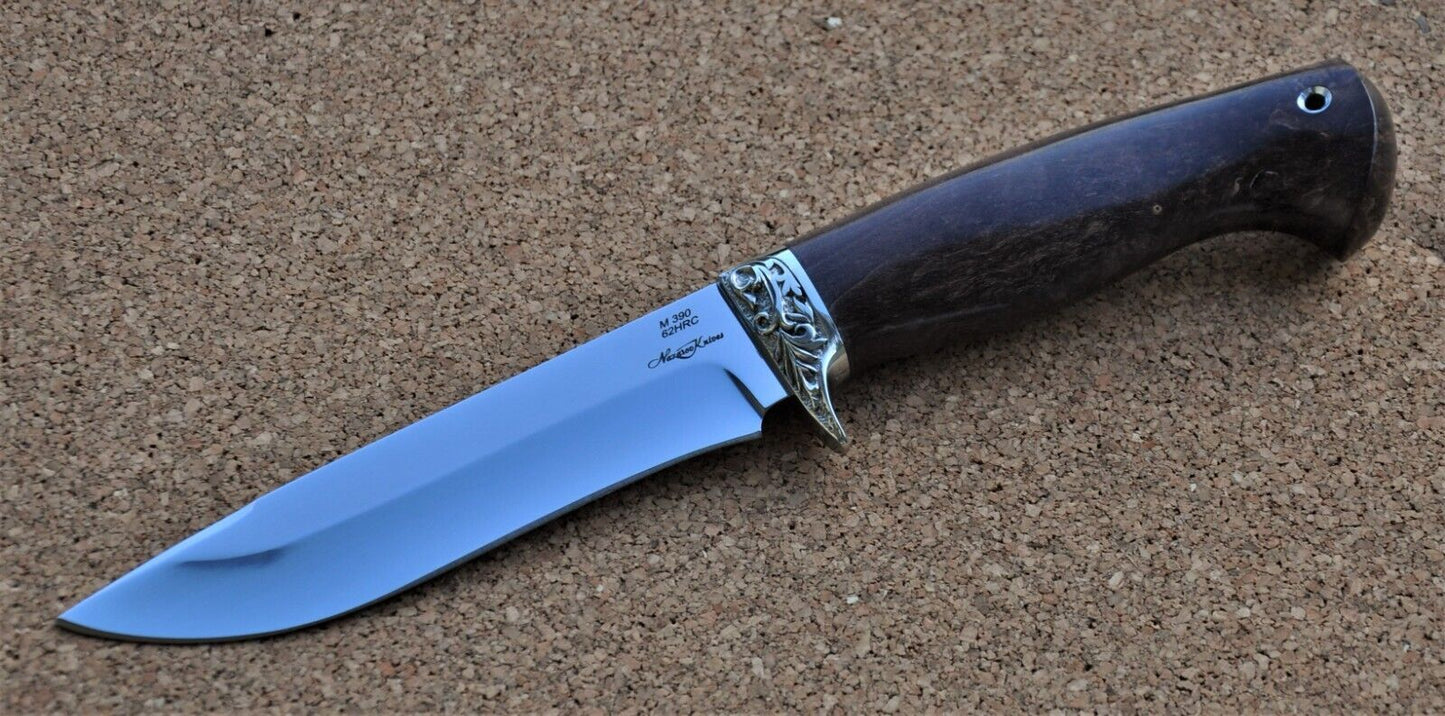 M390 Stahl ROSTFREI Outdoor Messer Nazarov Knives Handarbeit HRC62 Варан