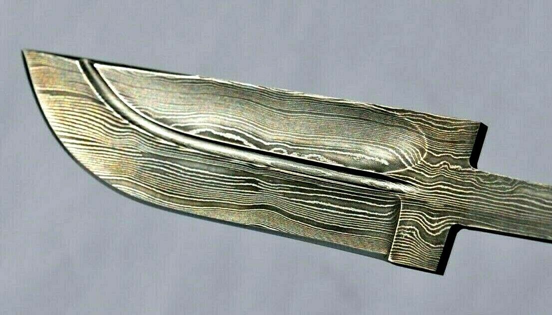 Nazarov Knives Exklusive Damast Klinge Rohling Беркут Messer HRC 62 Handarbeit