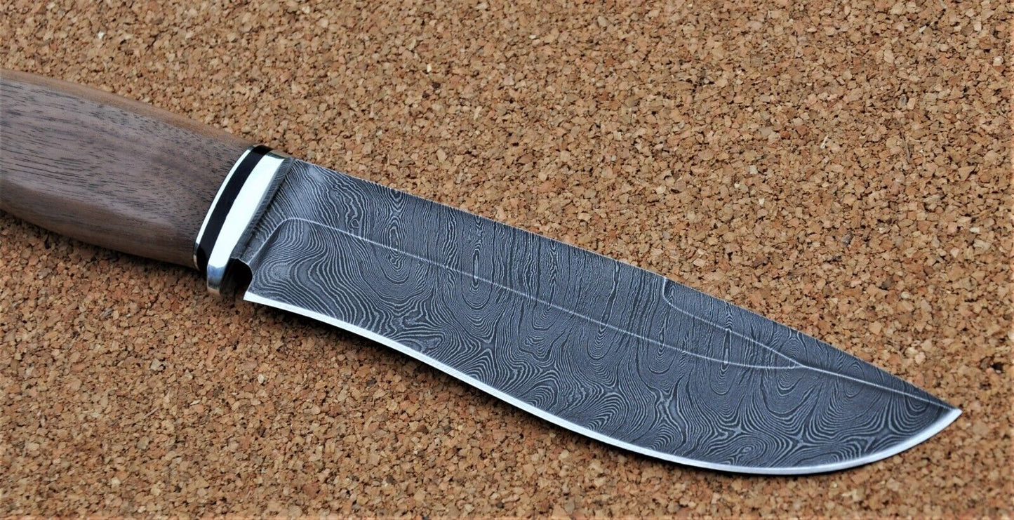 Damaszener Stahl Outdoor Jagd Damast Messer Nazarov Knives Handarbeit HRC62
