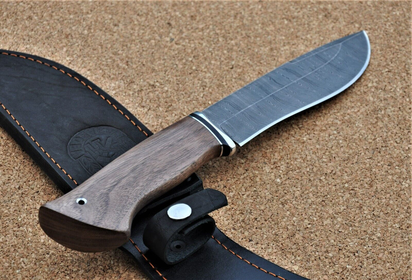Damaszener Stahl Outdoor Jagd Damast Messer Nazarov Knives Handarbeit HRC62
