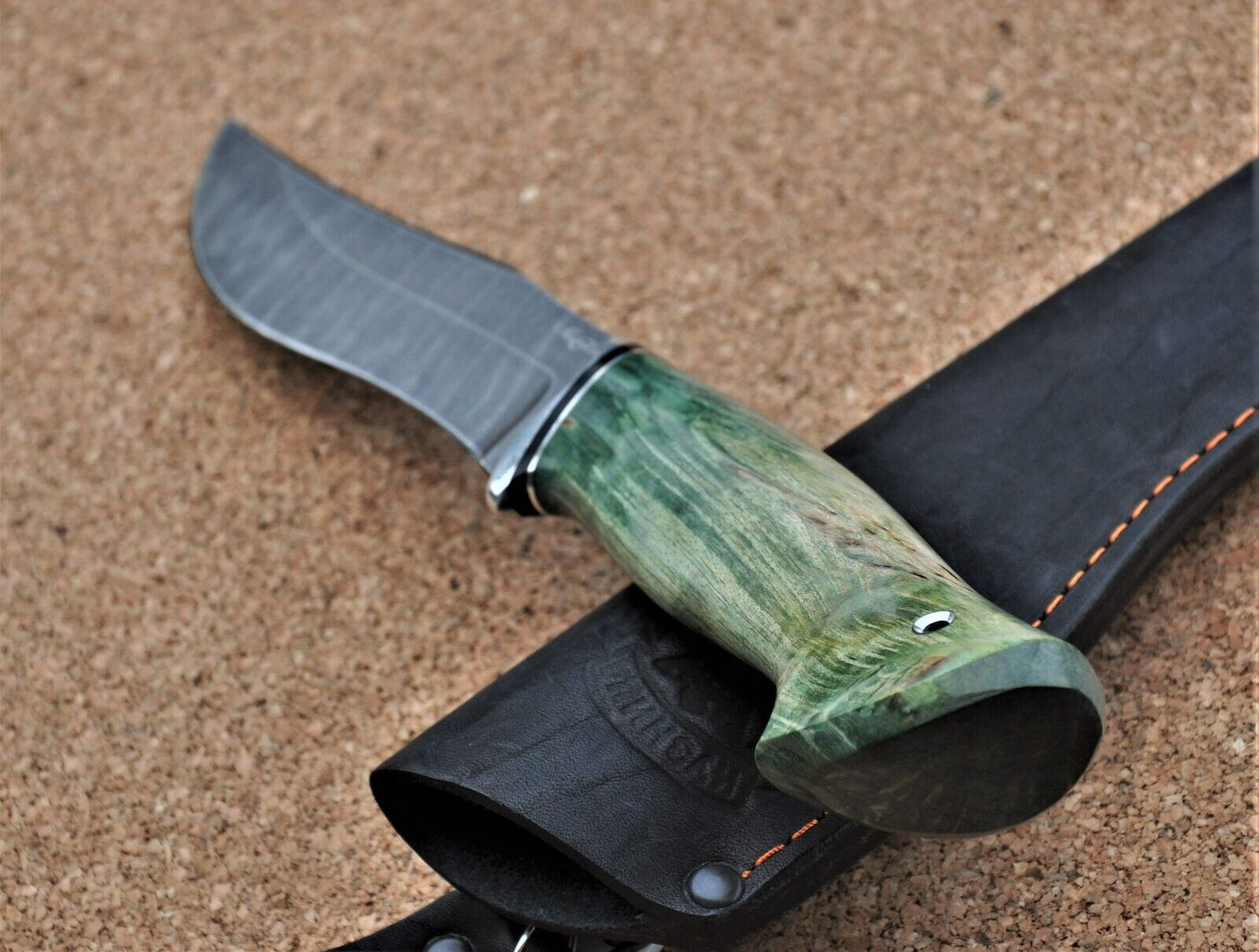 Damaszener Stahl Outdoor Jagd Damast Messer Nazarov Knives Handarbeit HRC62