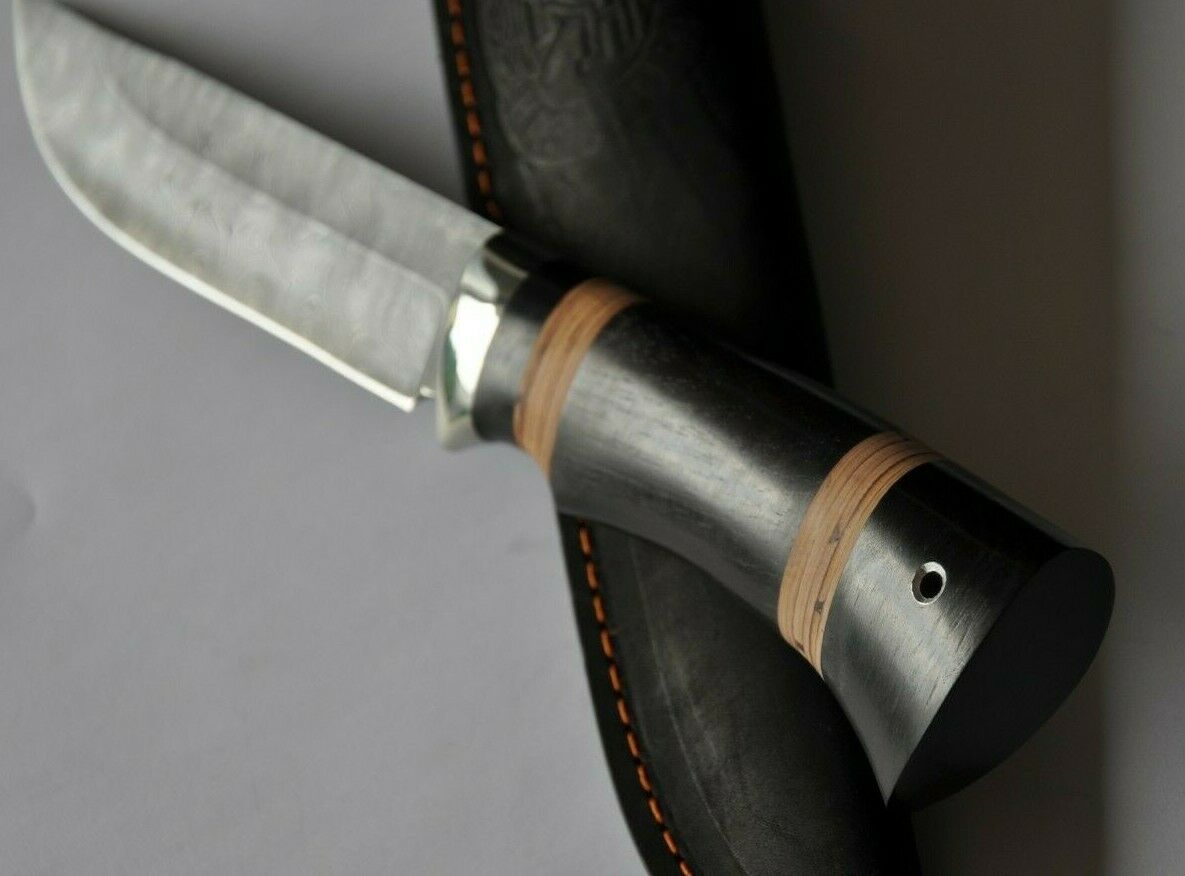 Nazarov Knives Damaszener Stahl Outdoor Jagdmesser