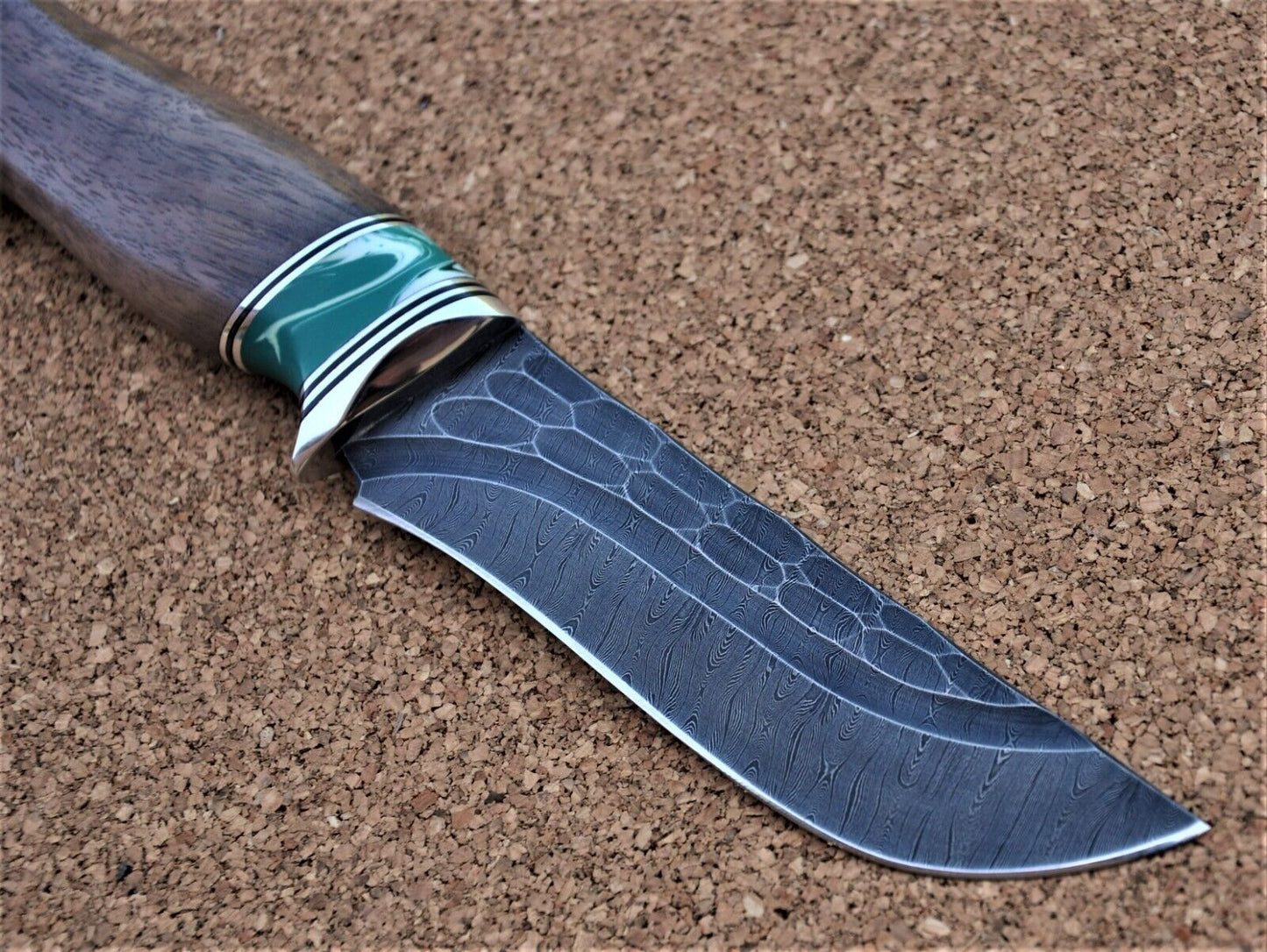 Damaszener Stahl Outdoor Jagd Damast Messer Nazarov Knives Handarbeit HRC62