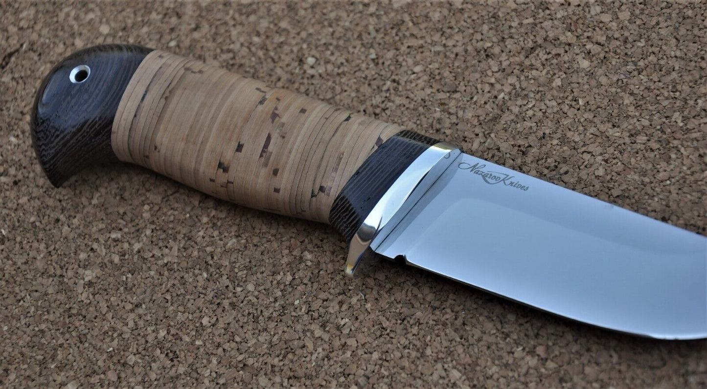 95H18 Stahl Rostfrei Outdoor Jagd Messer Handarbeit Nazarov Knives