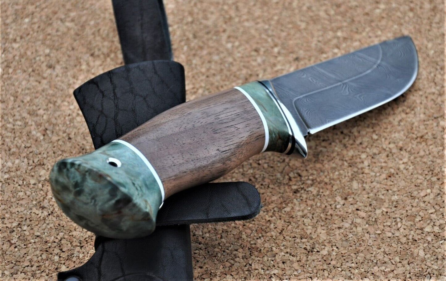 Damaszener Stahl Outdoor Jagd Damast Messer Nazarov Knives Handarbeit HRC62