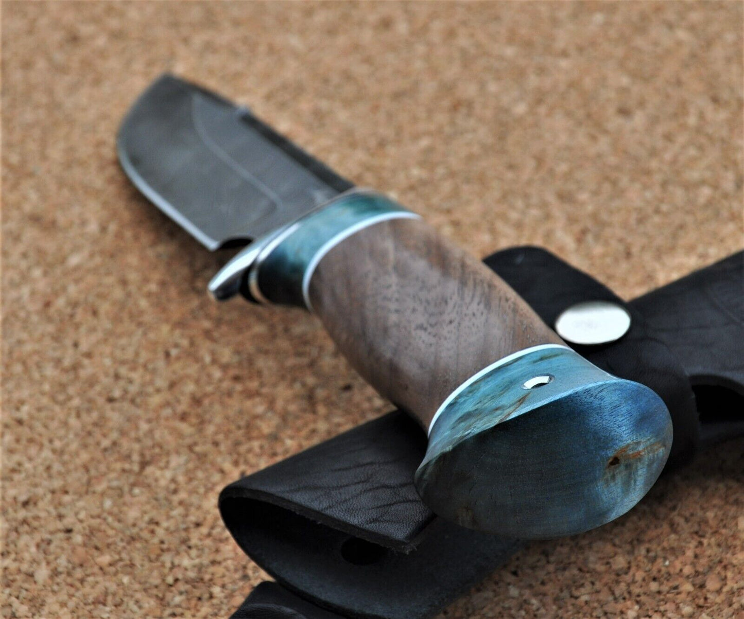 Damaszener Stahl Outdoor Jagd Damast Messer Nazarov Knives Handarbeit HRC62