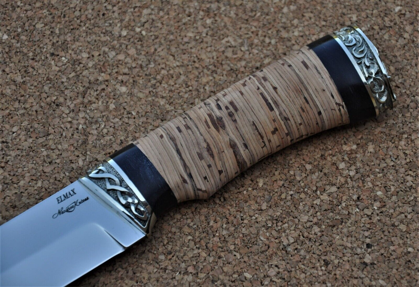 Elmax ROSTFREI Outdoor Messer Nazarov Knives Russland Handarbeit HRC62 Югра