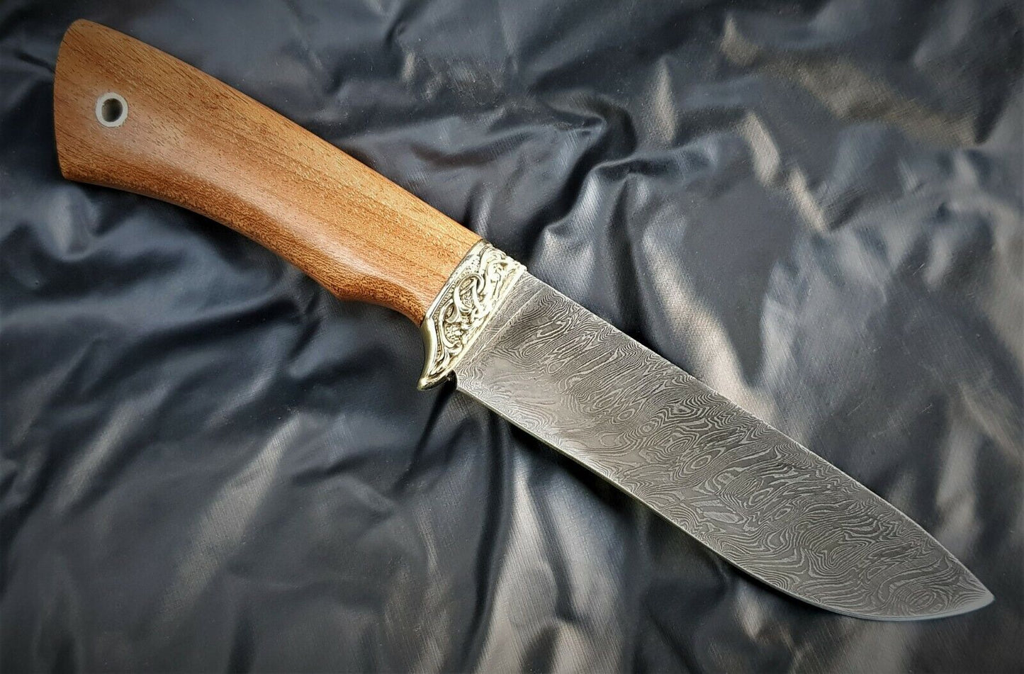 A.Marushin Outdoor Jagdmesser Damast Stahl Handarbeit