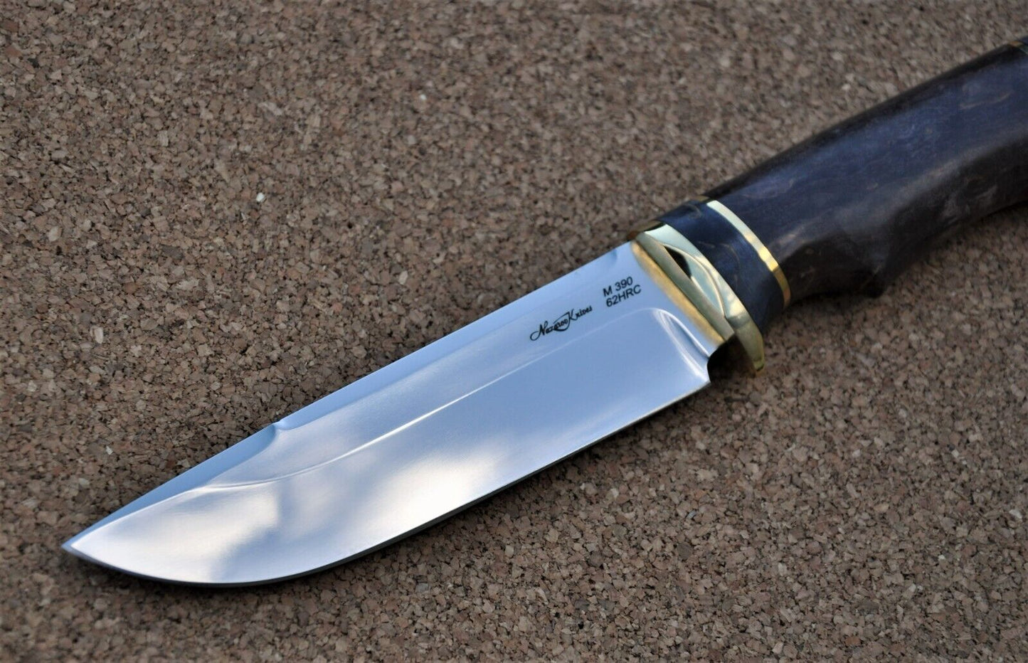M390 Stahl ROSTFREI Outdoor Messer Nazarov Knives Handarbeit HRC62 Барракуда