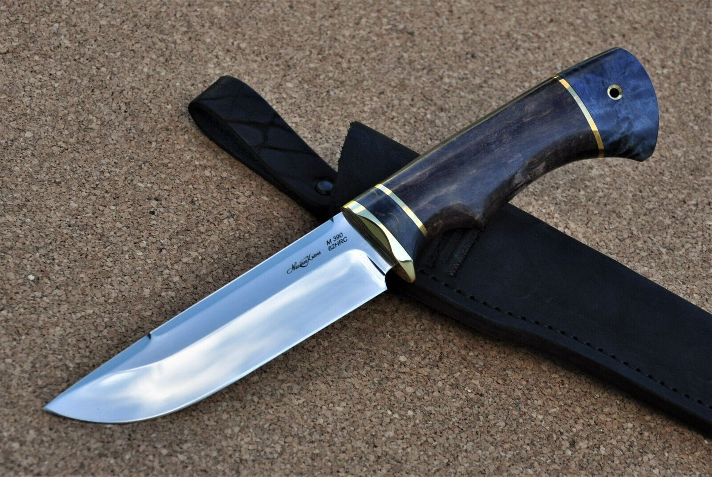 M390 Stahl ROSTFREI Outdoor Messer Nazarov Knives Handarbeit HRC62 Барракуда