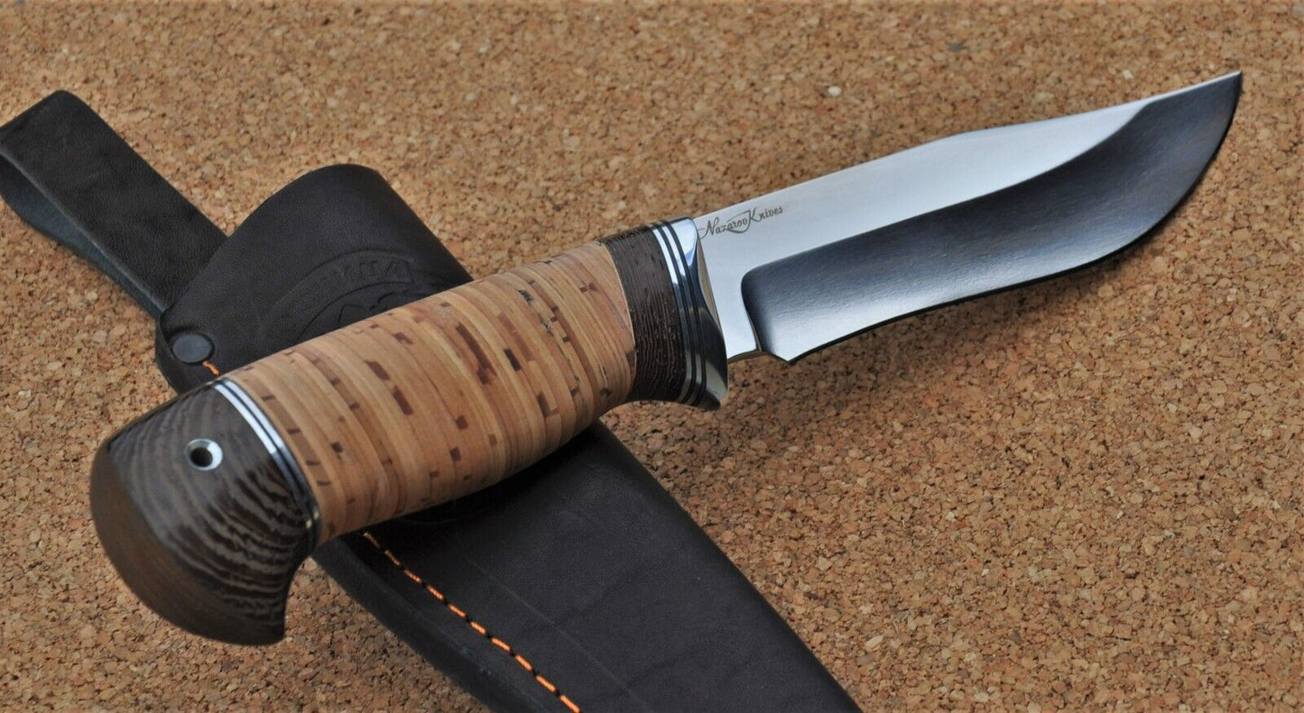95H18 Stahl Rostfrei Outdoor Jagdmesser Handarbeit Nazarov Knives