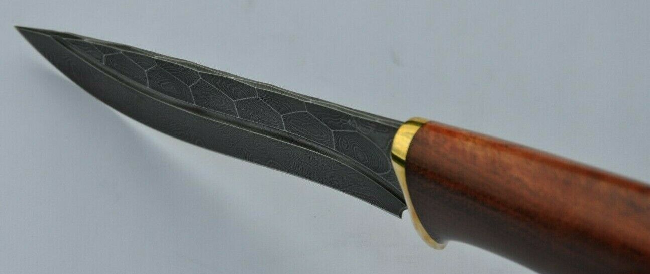 Nazarov Knives Damaszener Stahl Outdoor Jagdmesser