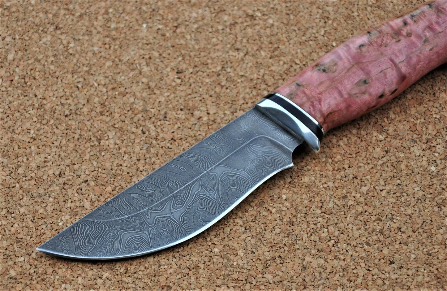 Damaszener Stahl Outdoor Jagd Damast Messer Nazarov Knives Handarbeit HRC62