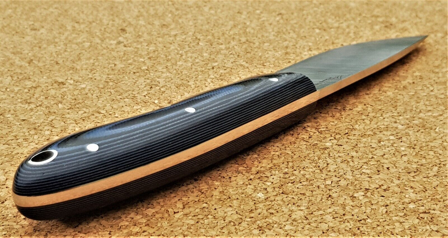 H12MF Full Tang Outdoor Jagd Messer Yasniy Sokol Handarbeit HRC 61 Сова