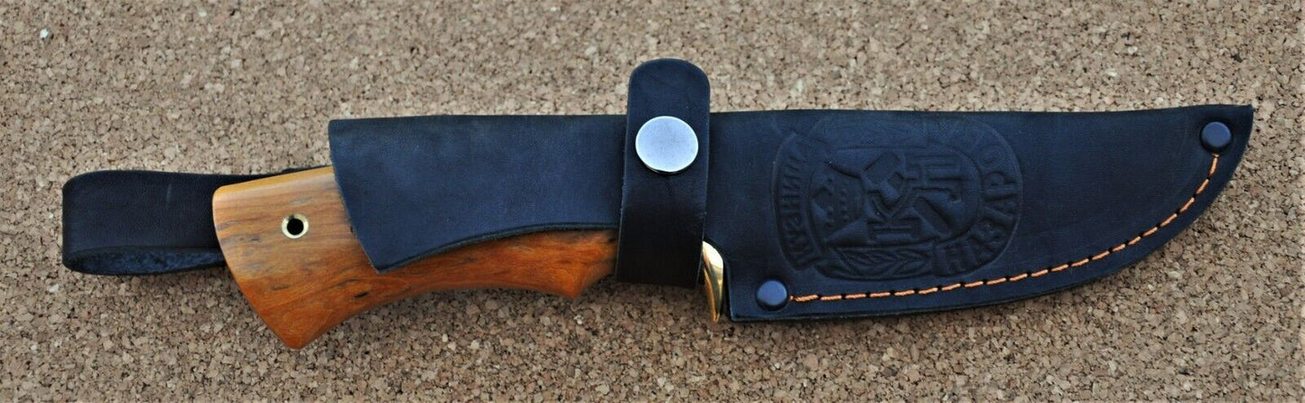 Damaszener Stahl Outdoor Jagdmesser Nazarov Knives Handarbeit