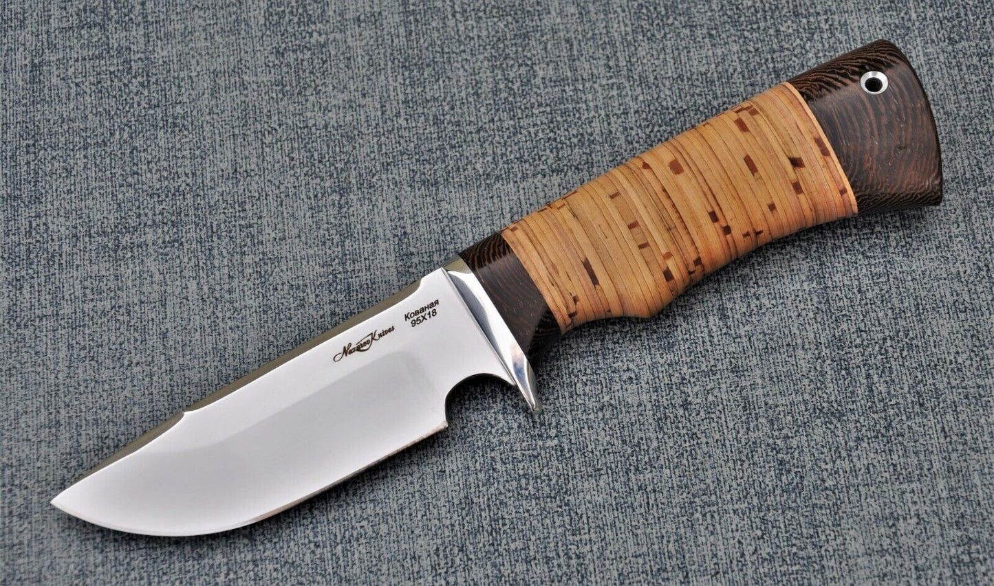 95H18 Stahl Rostfrei Outdoor Jagdmesser Handarbeit Nazarov Knives