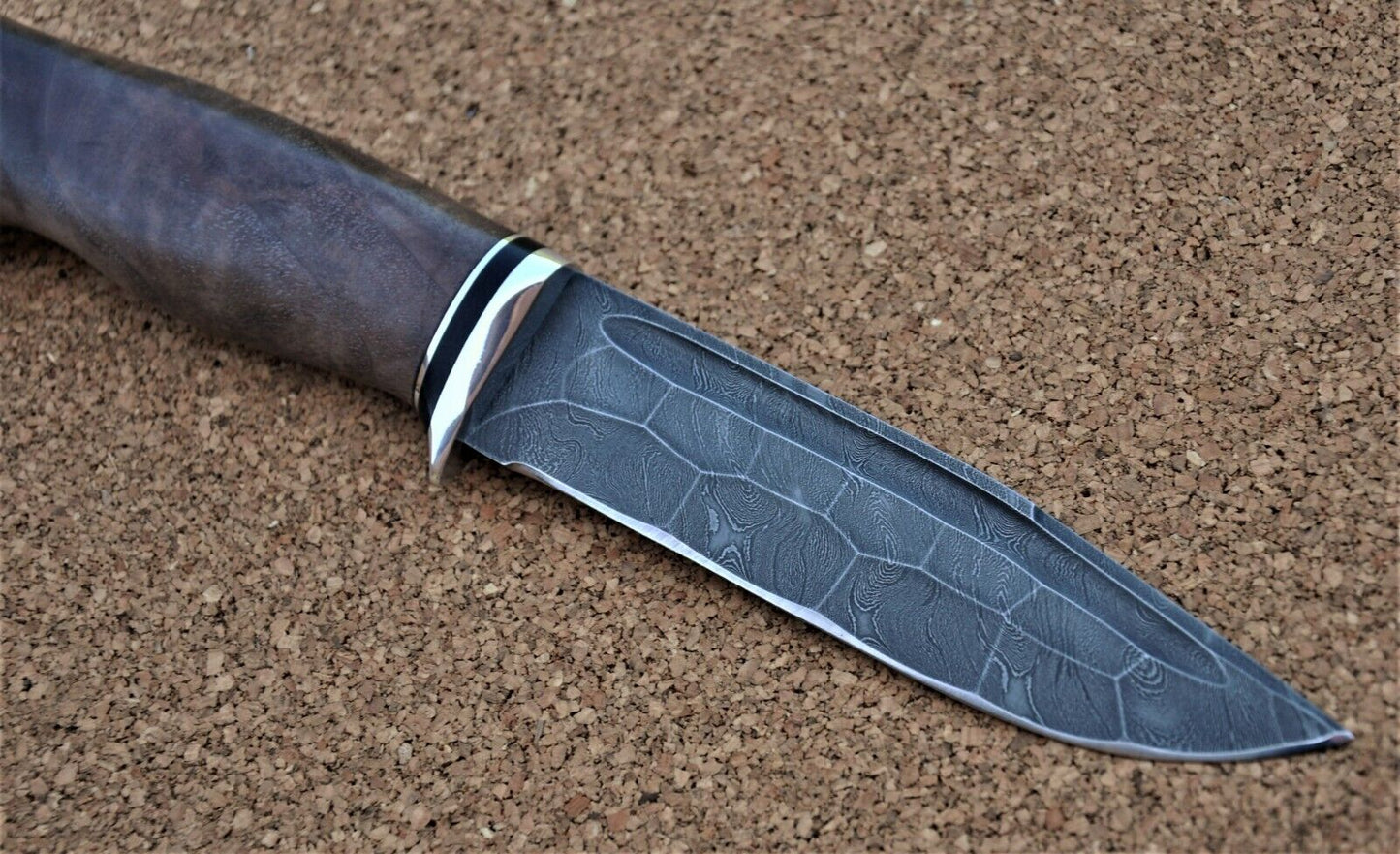 Damaszener Stahl Outdoor Jagd Damast Messer Nazarov Knives Handarbeit HRC62