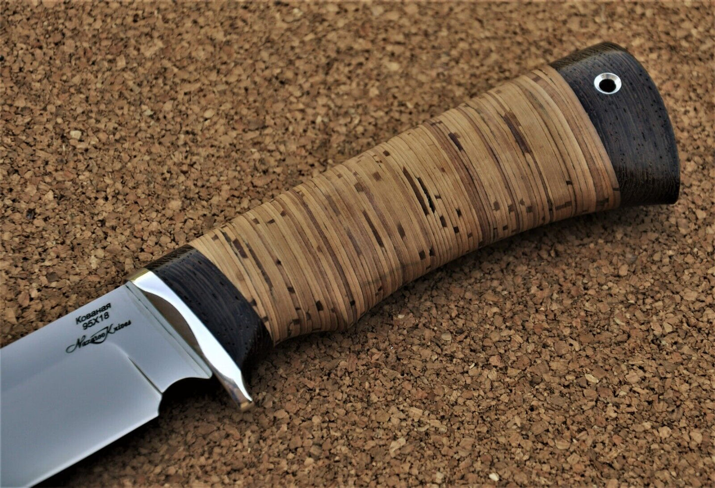 95H18 Stahl Rostfrei Outdoor Jagdmesser Handarbeit Nazarov Knives