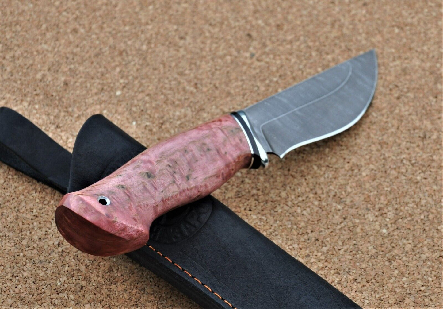 Damaszener Stahl Outdoor Jagd Damast Messer Nazarov Knives Handarbeit HRC62
