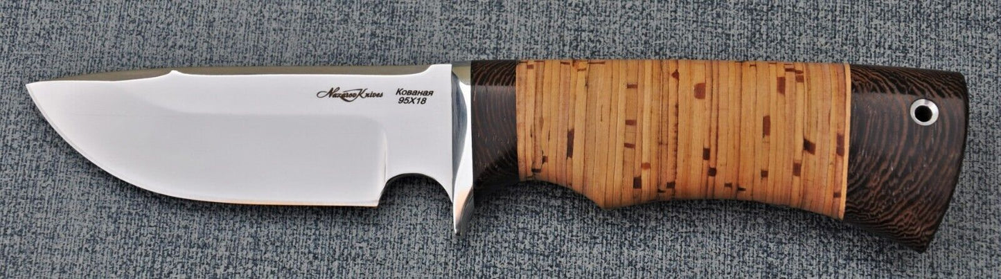 95H18 Stahl Rostfrei Outdoor Jagdmesser Handarbeit Nazarov Knives