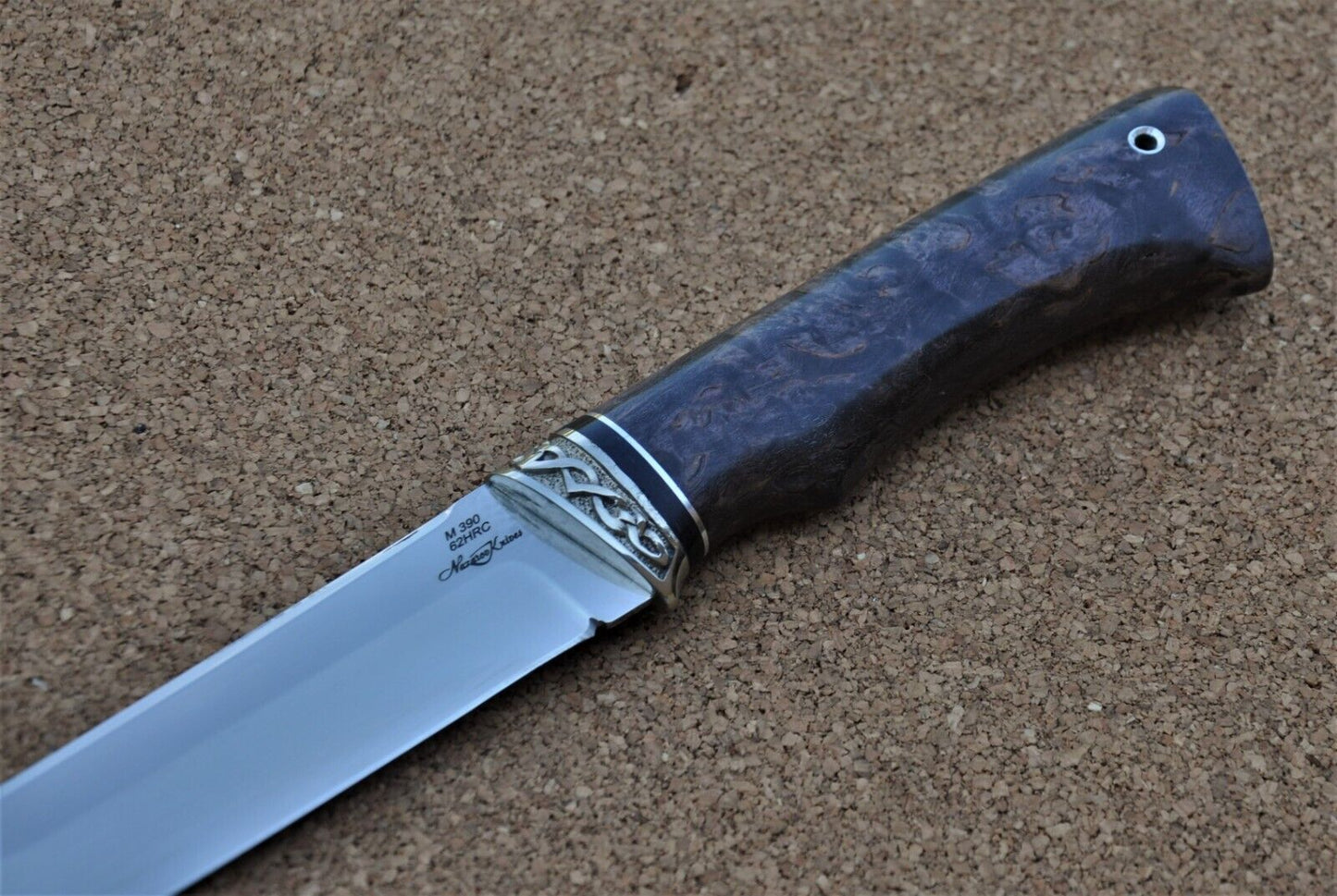 M390 Stahl ROSTFREI Outdoor Messer Nazarov Knives Handarbeit HRC62 Вепрь