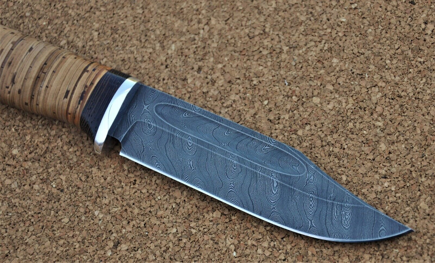Damaszener Stahl Outdoor Jagdmesser Nazarov Knives Handarbeit