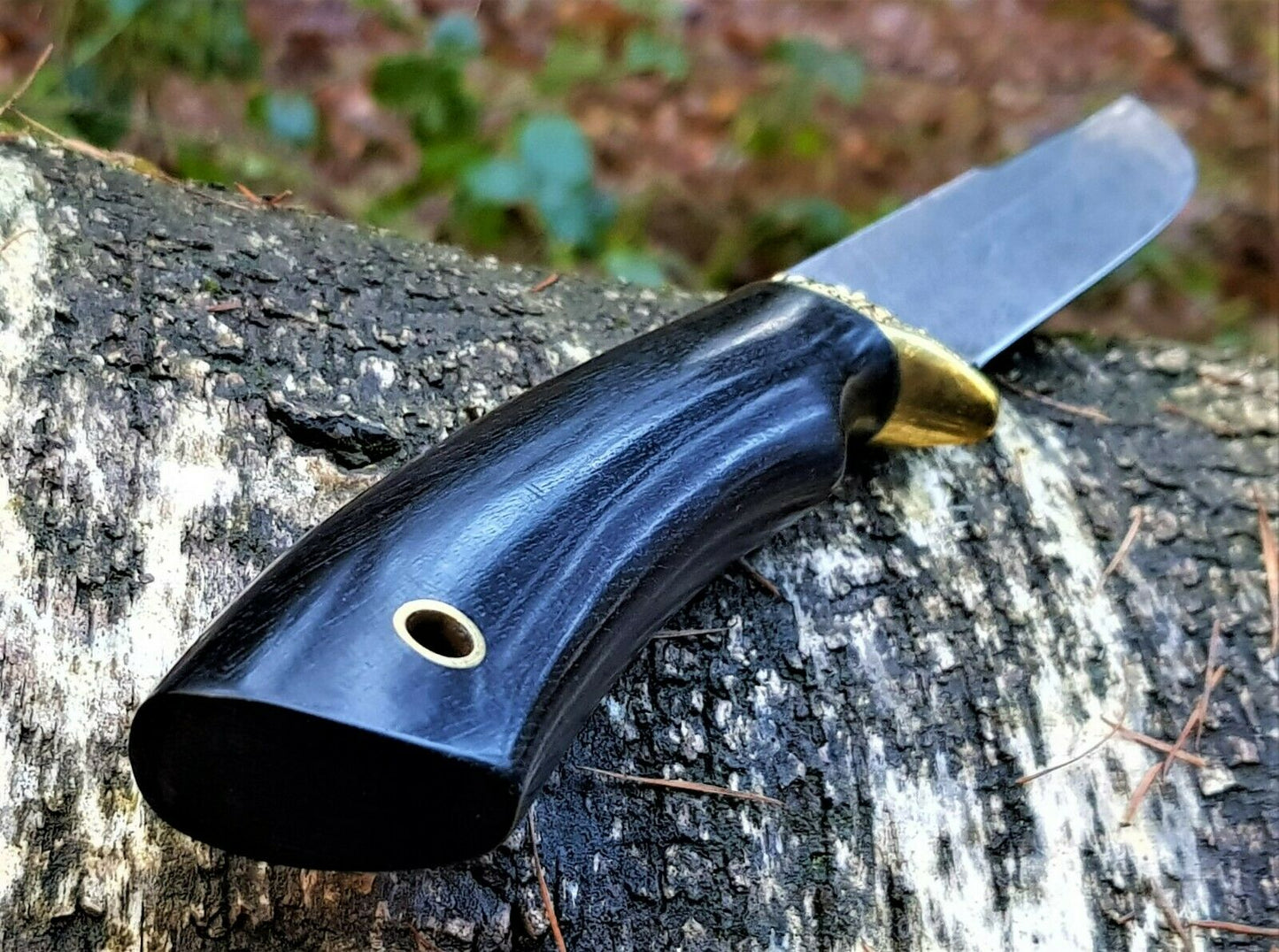 A.Marushin Outdoor Jagdmesser Damaszener Stahl Handarbeit