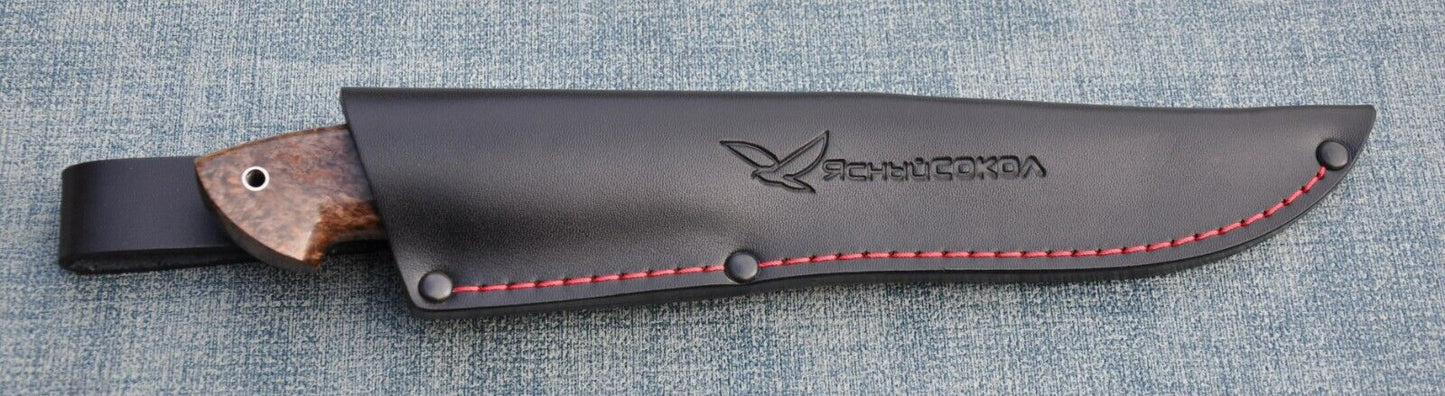 H12MF Stahl Outdoor Jagdmesser Yasniy Sokol Handarbeit