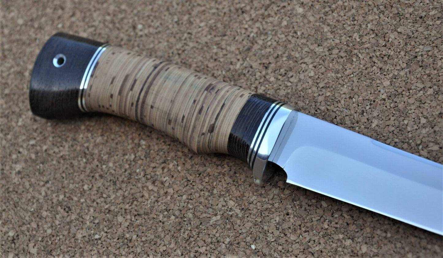 95H18 Stahl Rostfrei Outdoor Jagdmesser Handarbeit Nazarov Knives