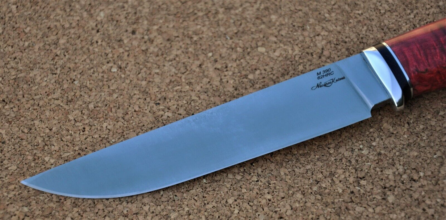 M390 Stahl ROSTFREI Outdoor Messer Nazarov Knives Handarbeit HRC62 Засапожный