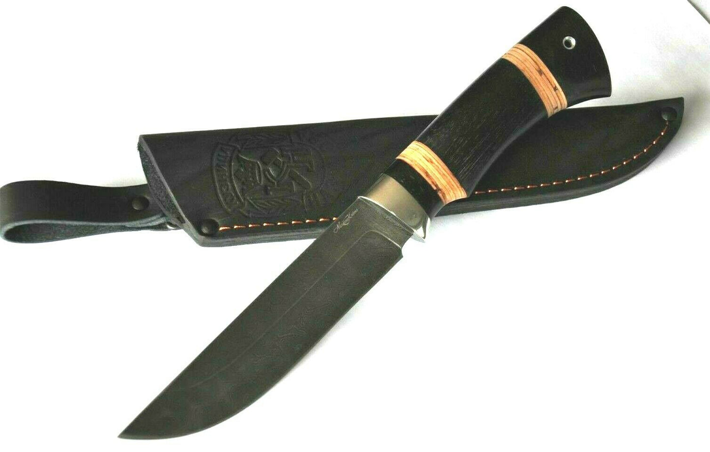 Nazarov Knives Damaszener Stahl Outdoor Jagdmesser