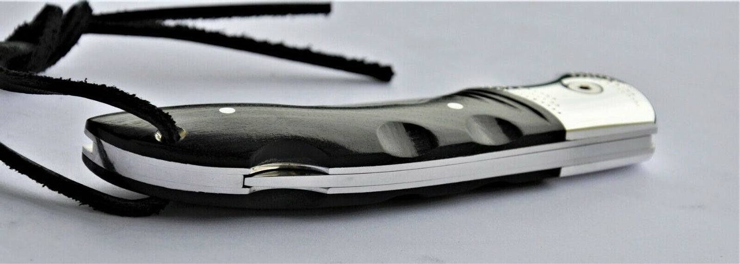 Nazarov Knives Russland Damast Stahl Outdoor филин Klappmesser Handarbeit HRC62