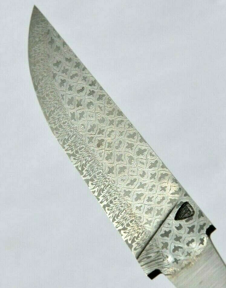 Exklusive Mosaikdamast Klinge Steel Messer Handarbeit