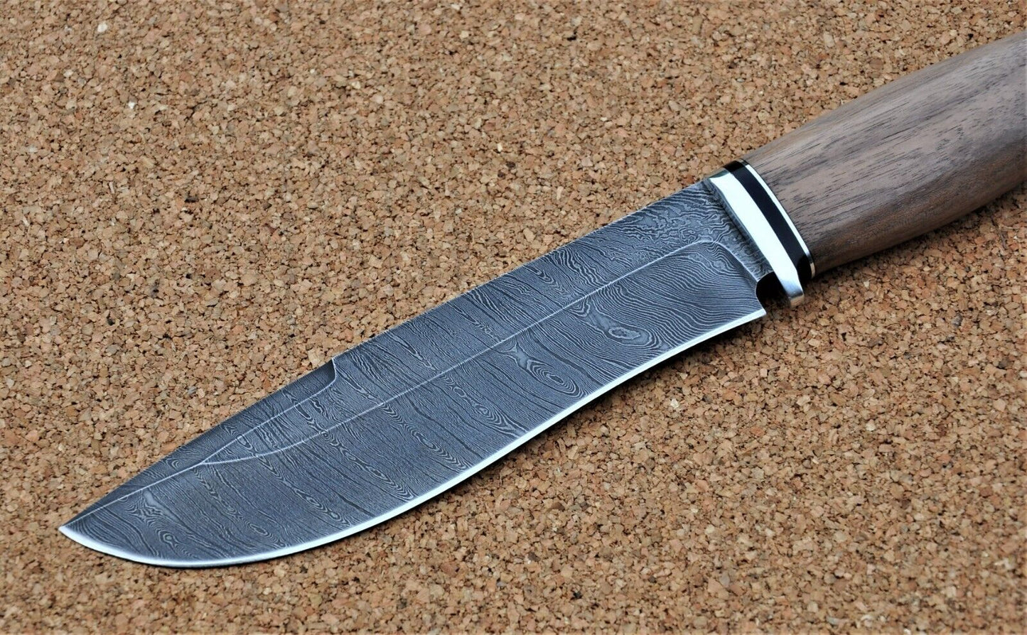 Damaszener Stahl Outdoor Jagd Damast Messer Nazarov Knives Handarbeit HRC62
