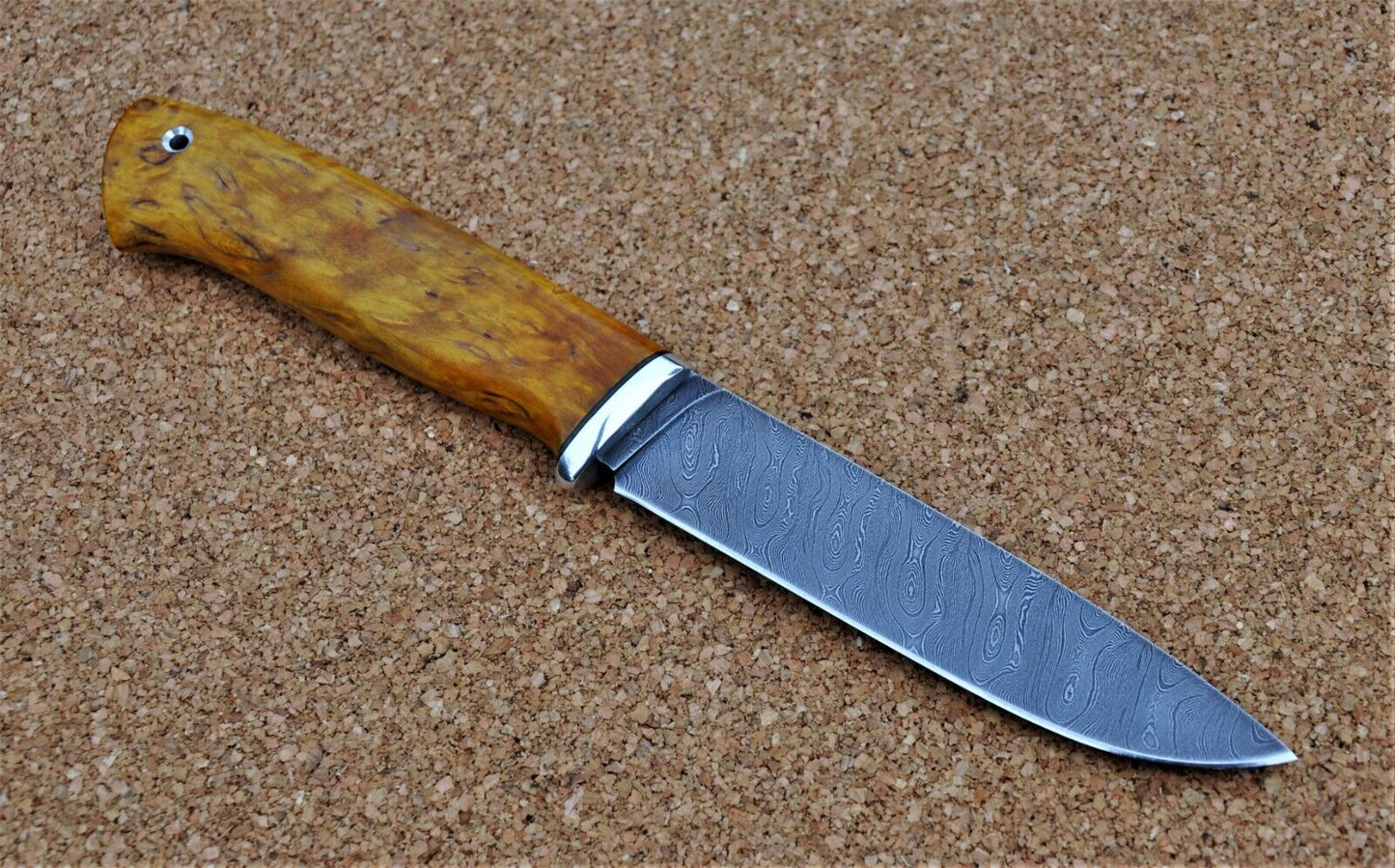 Damaszener Stahl Outdoor Damast Messer Nazarov Knives Handarbeit HRC62 Пантера