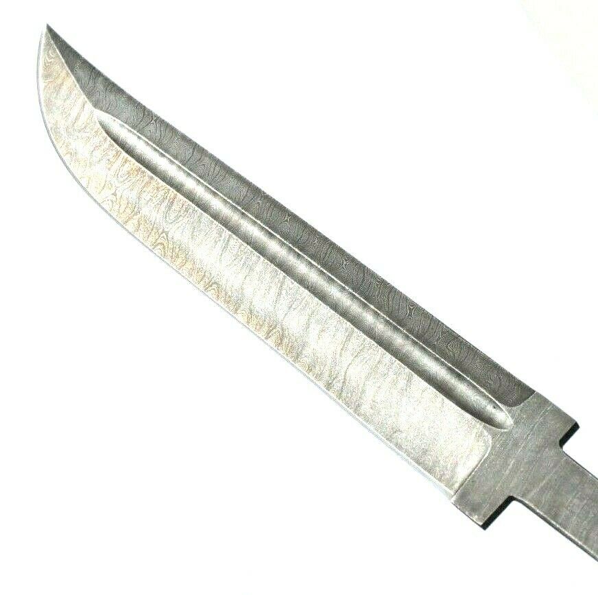 Exklusive Damast Klinge Rohling Messer Nazarov Knives HRC 62 Handarbeit