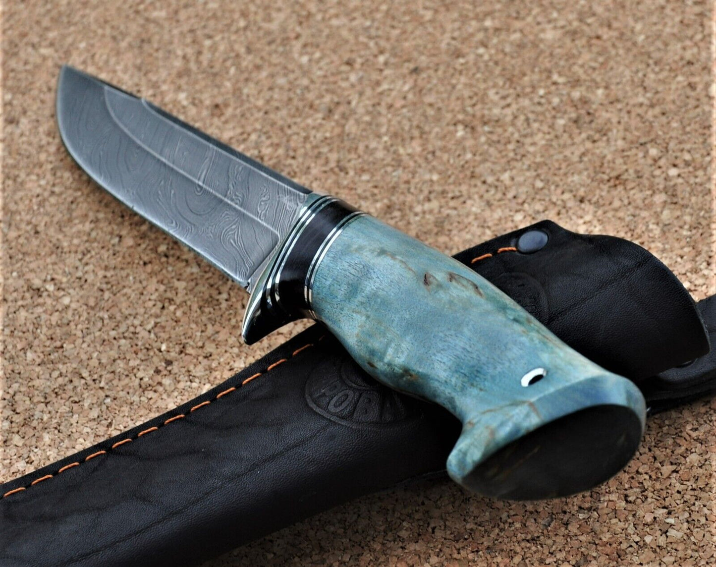 Damaszener Stahl Outdoor Jagd Damast Messer Nazarov Knives Handarbeit HRC62