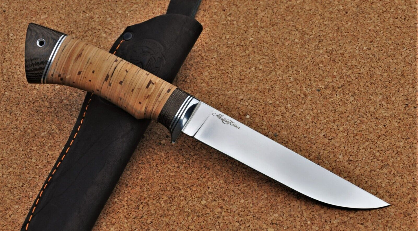 95H18 Stahl Rostfrei Outdoor Jagdmesser Handarbeit Nazarov Knives