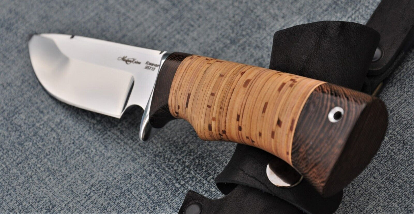 95H18 Stahl Rostfrei Outdoor Jagdmesser Handarbeit Nazarov Knives