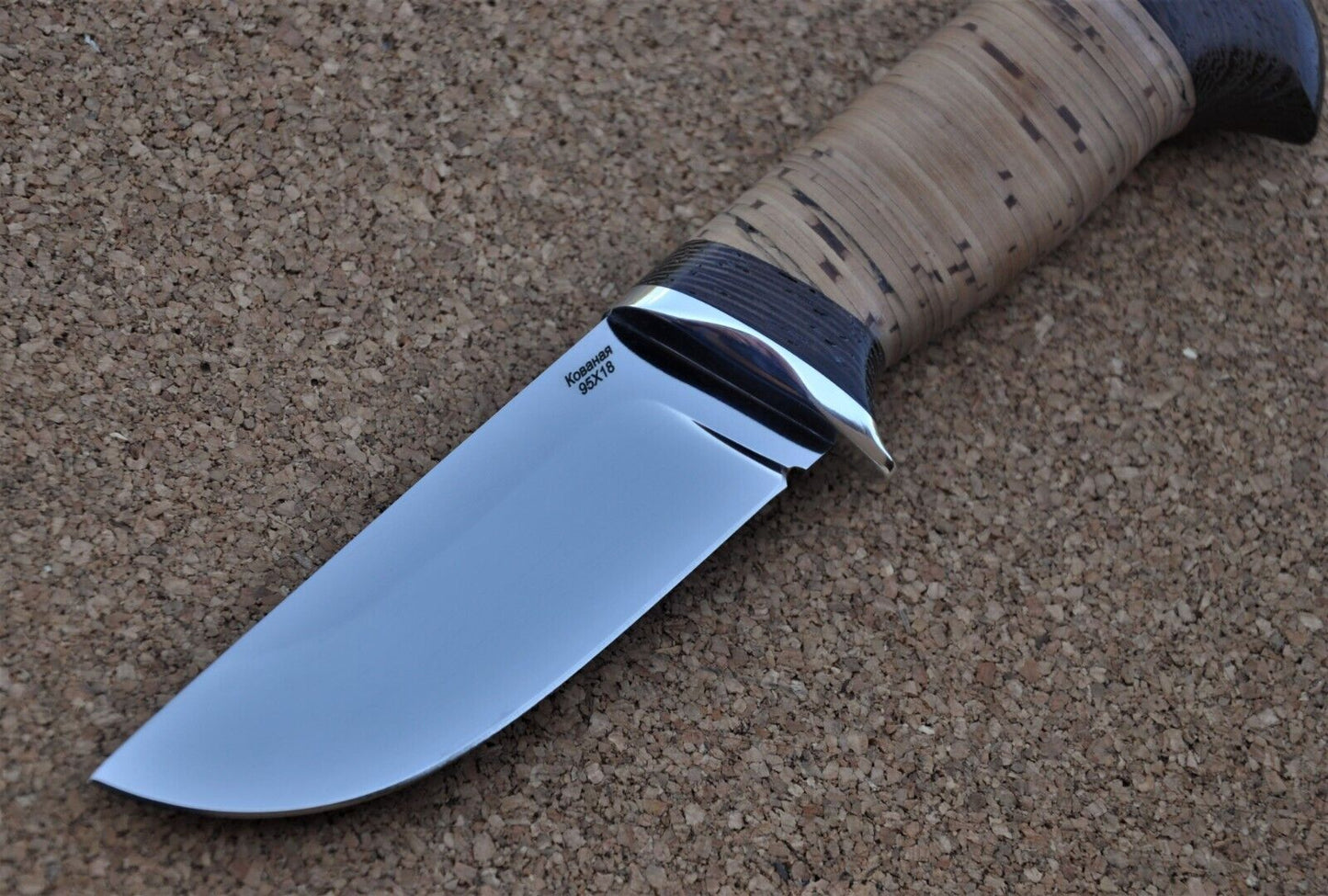 95H18 Stahl Rostfrei Outdoor Jagd Messer Handarbeit Nazarov Knives