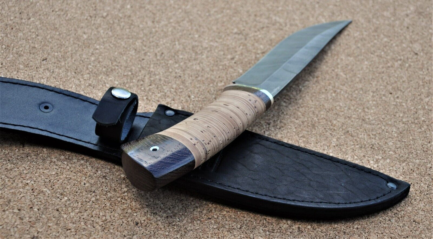 Damaszener Stahl Outdoor Jagd Messer Nazarov Knives Handarbeit HRC62 Катран