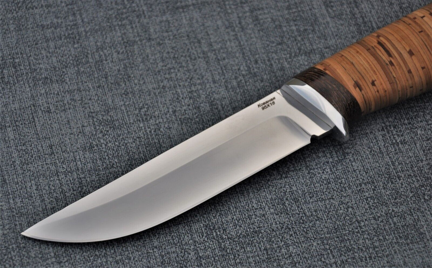 95H18 Stahl Rostfrei Outdoor Jagdmesser Handarbeit Nazarov Knives