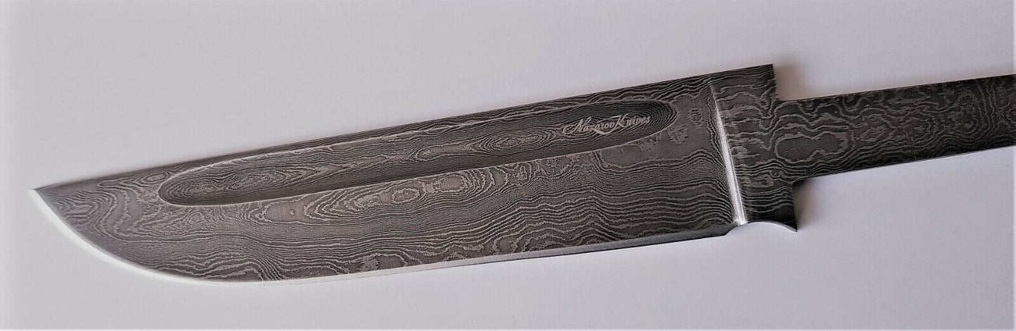 Nazarov Knives Exklusive Damaszener Stahl Klinge Handarbeit
