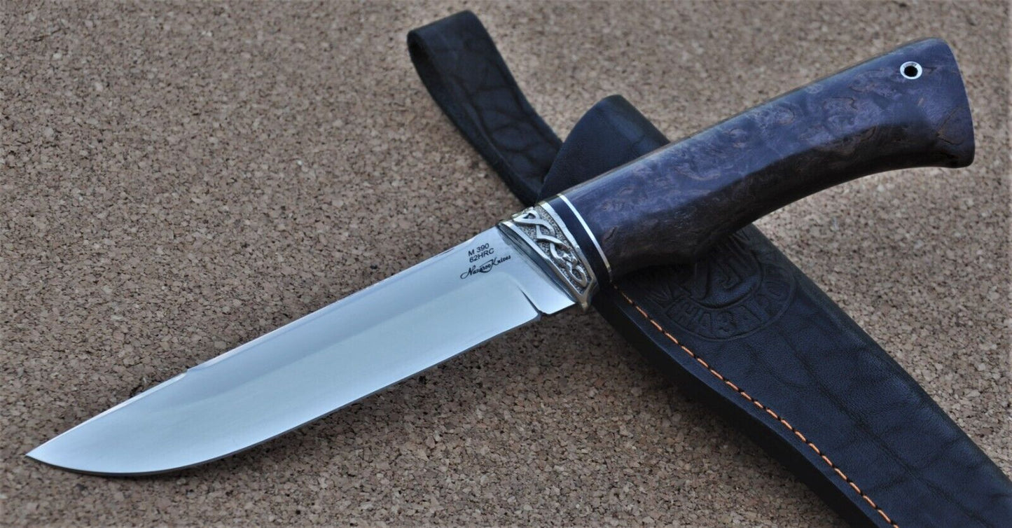M390 Stahl ROSTFREI Outdoor Messer Nazarov Knives Handarbeit HRC62 Вепрь