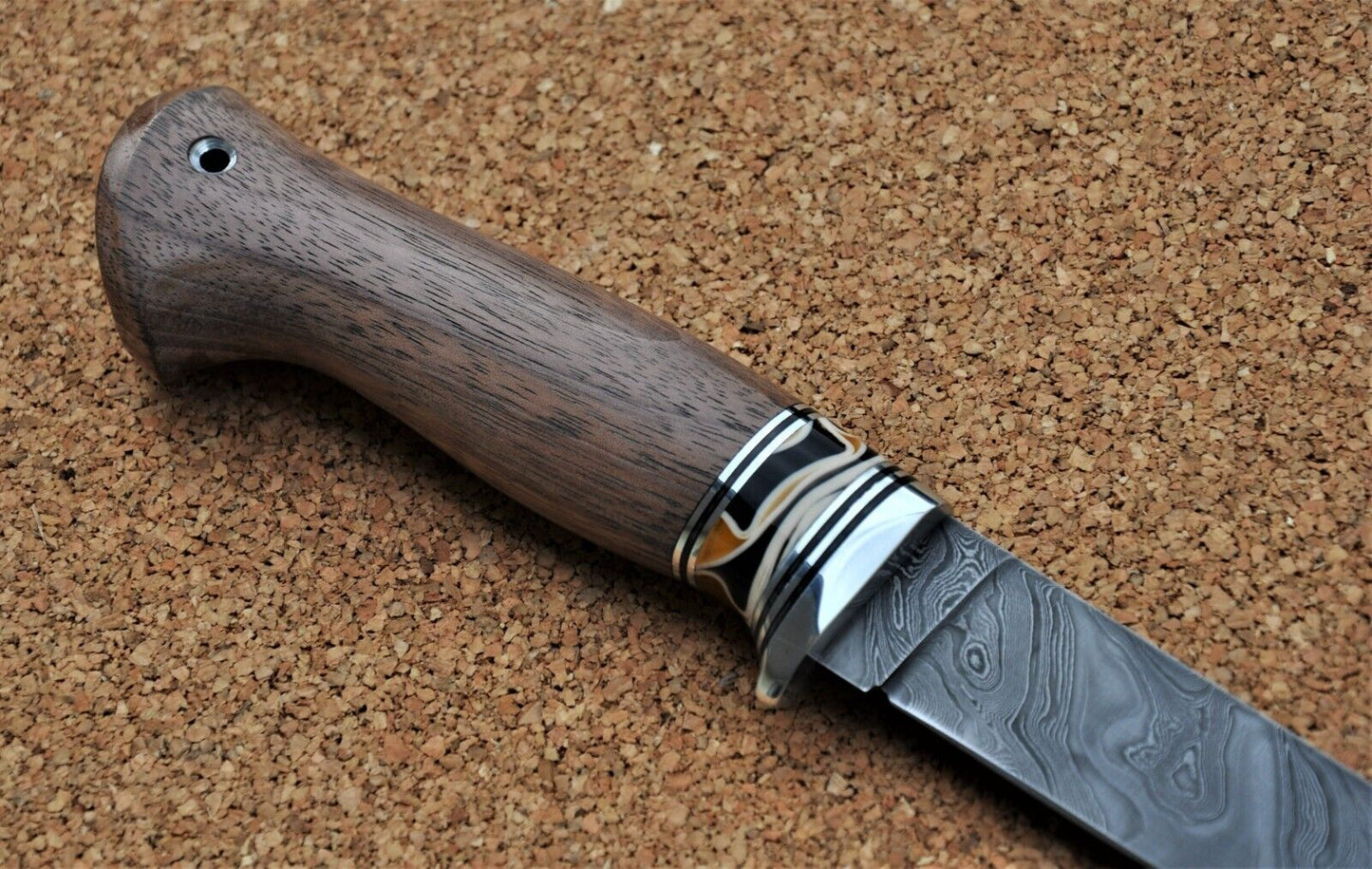 Damaszener Stahl Outdoor Jagd Damast Messer Nazarov Knives Handarbeit HRC62