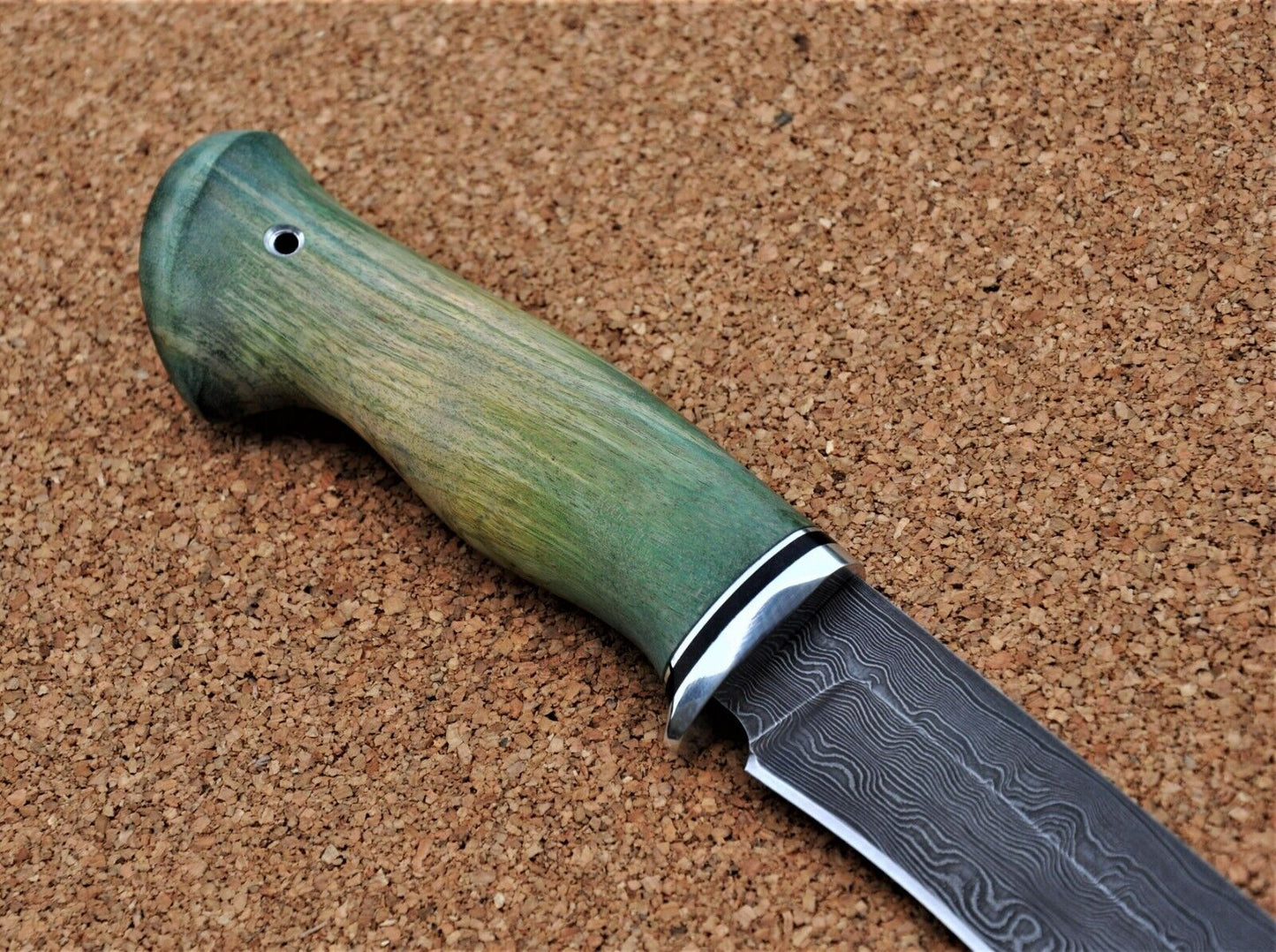 Damaszener Stahl Outdoor Jagd Damast Messer Nazarov Knives Handarbeit HRC62