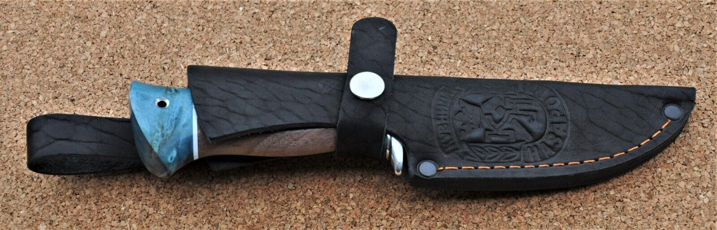 Damaszener Stahl Outdoor Jagd Damast Messer Nazarov Knives Handarbeit HRC62