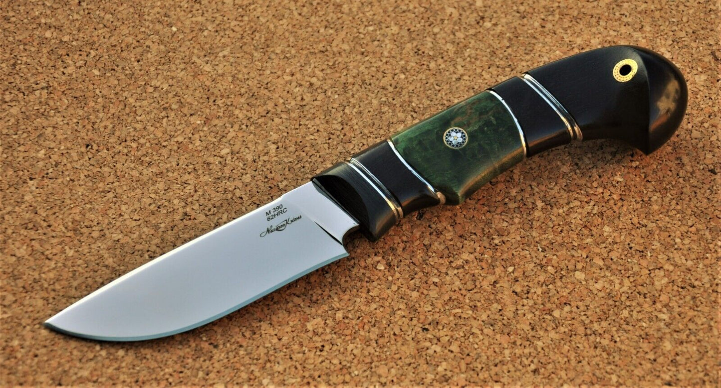 M390 Stahl ROSTFREI Outdoor JagdMesser Nazarov Knives Handarbeit HRC62 Ловчий