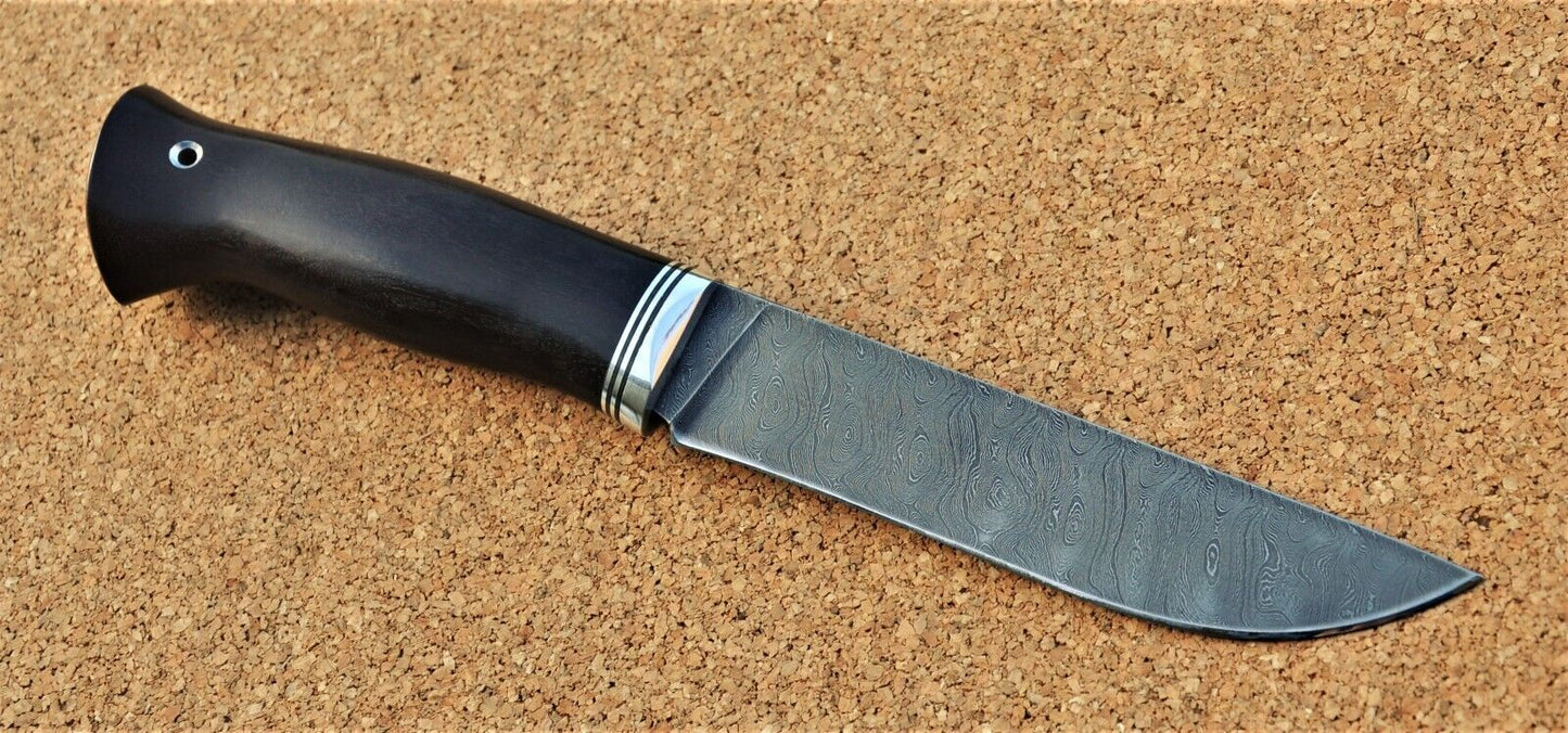 Damast DamaszenerStahl OutdoorMesser Nazarov Knives Handarbeit HRC62 Обвалочный