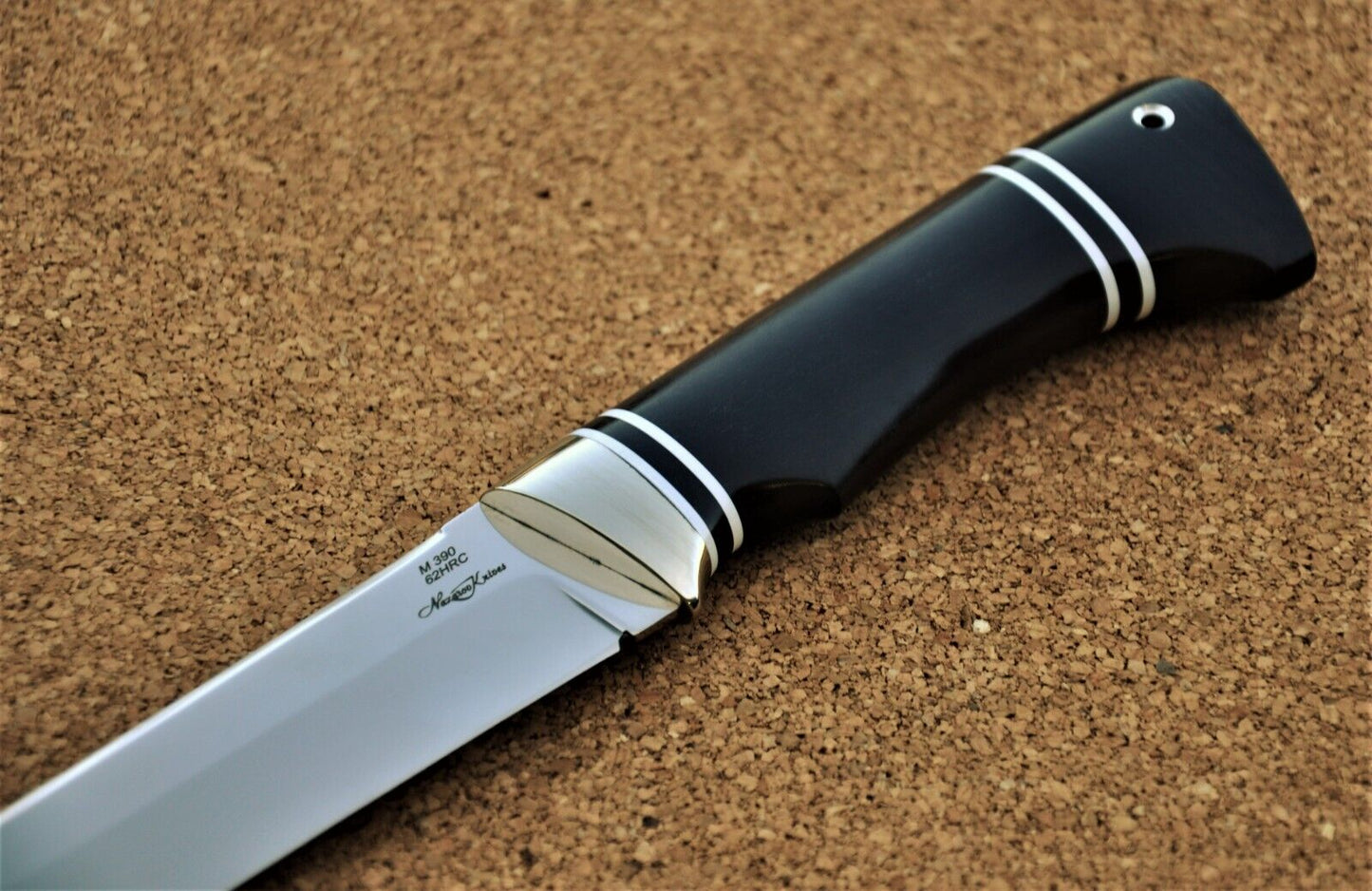 M390 Stahl ROSTFREI Outdoor Jagd Messer Nazarov Knives Handarbeit HRC62 Вепрь